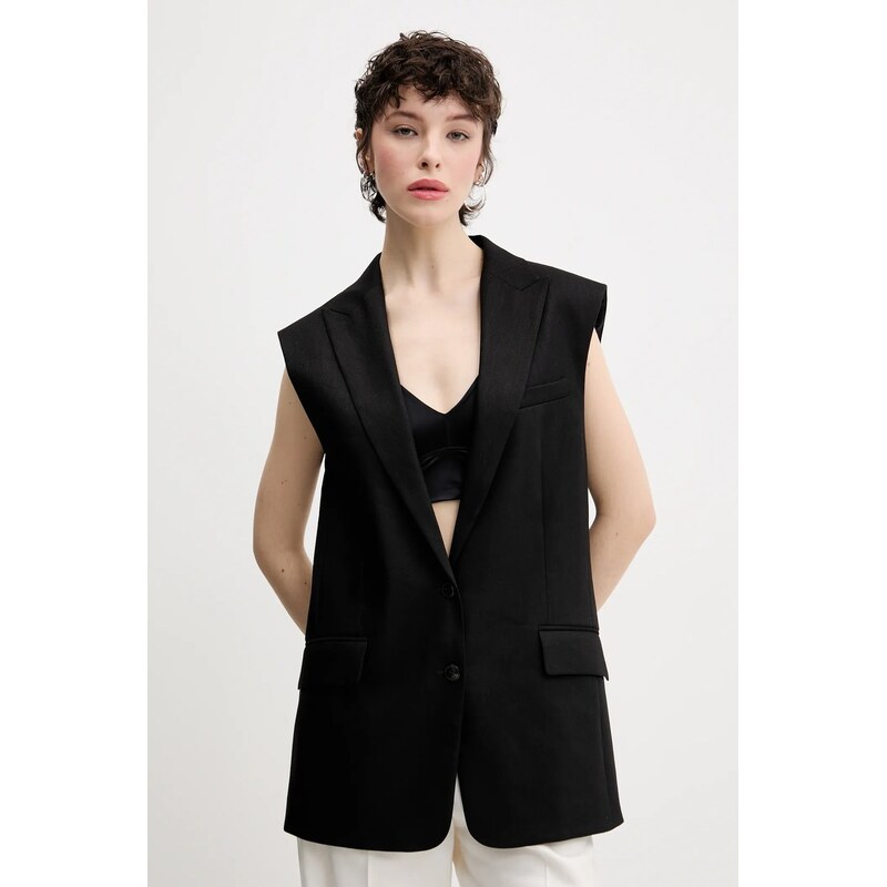 Ľanová vesta HUGO 63060460