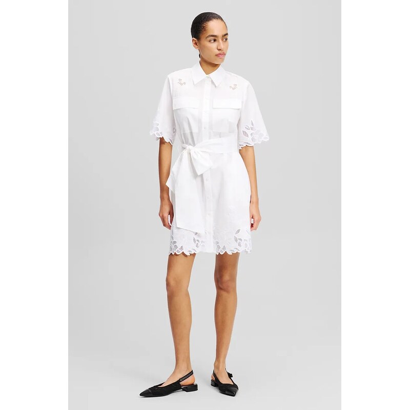 Bavlnené šaty Karl Lagerfeld 63155222