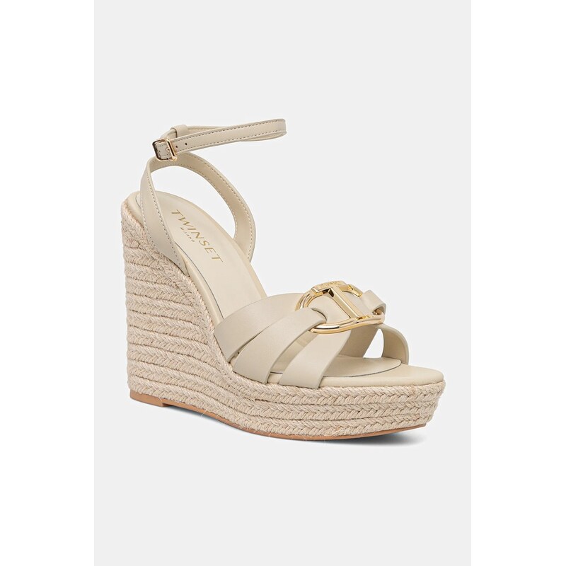 Kožené sandále Twinset 63250804