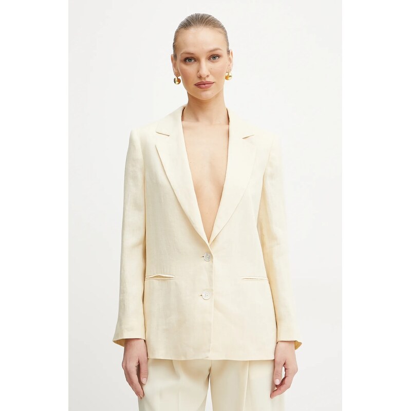 Ľanové sako Marella DALLAS 64330509