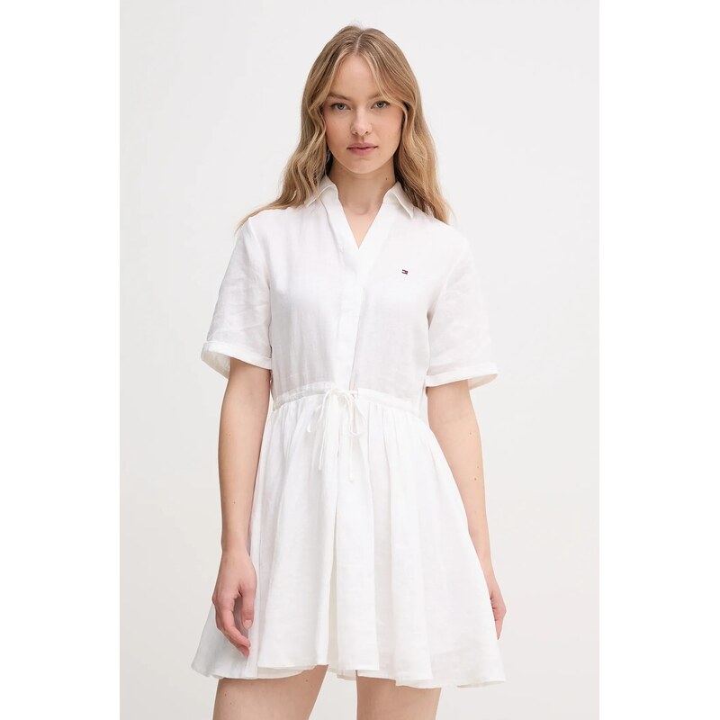 Ľanové šaty Tommy Hilfiger 63175495