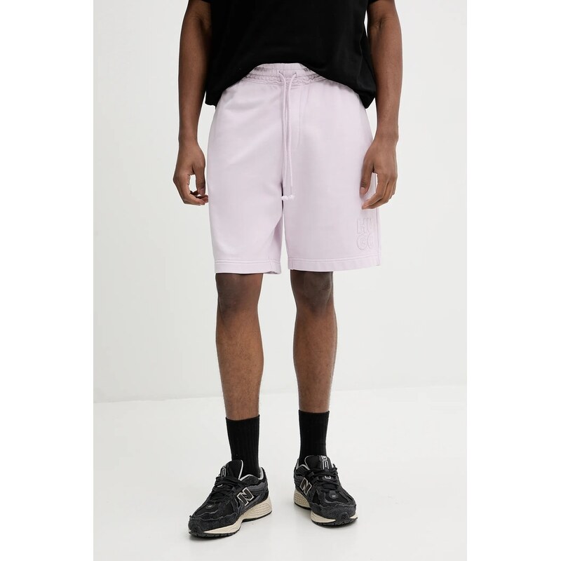 Bavlnené šortky HUGO 63190684