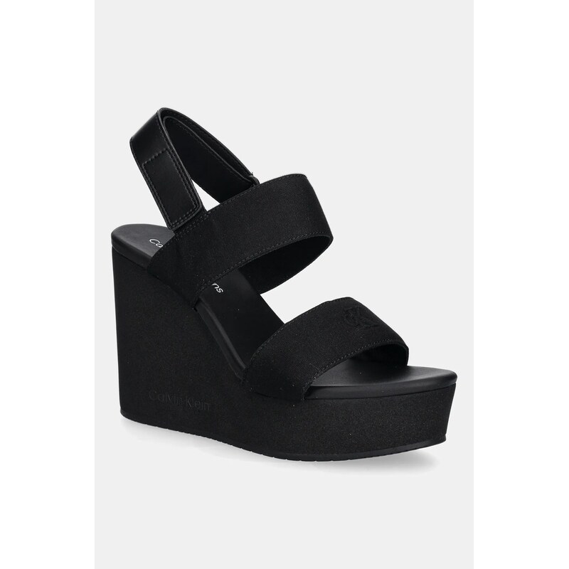 Sandále Calvin Klein Jeans WEDGE SANDAL WEBBING IN 63454147