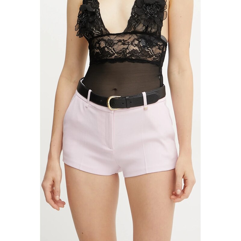 Šortky s prímesou vlny Elisabetta Franchi 63999249