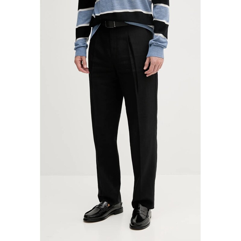 Ľanové nohavice Calvin Klein 63312980