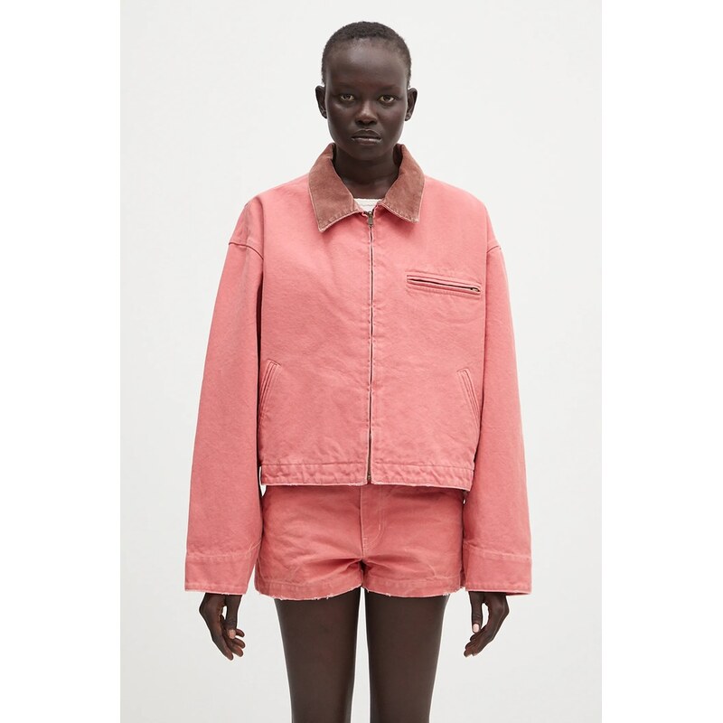 Bavlnená bunda AMBUSH Cropped Canvas Work Jacket 63746164