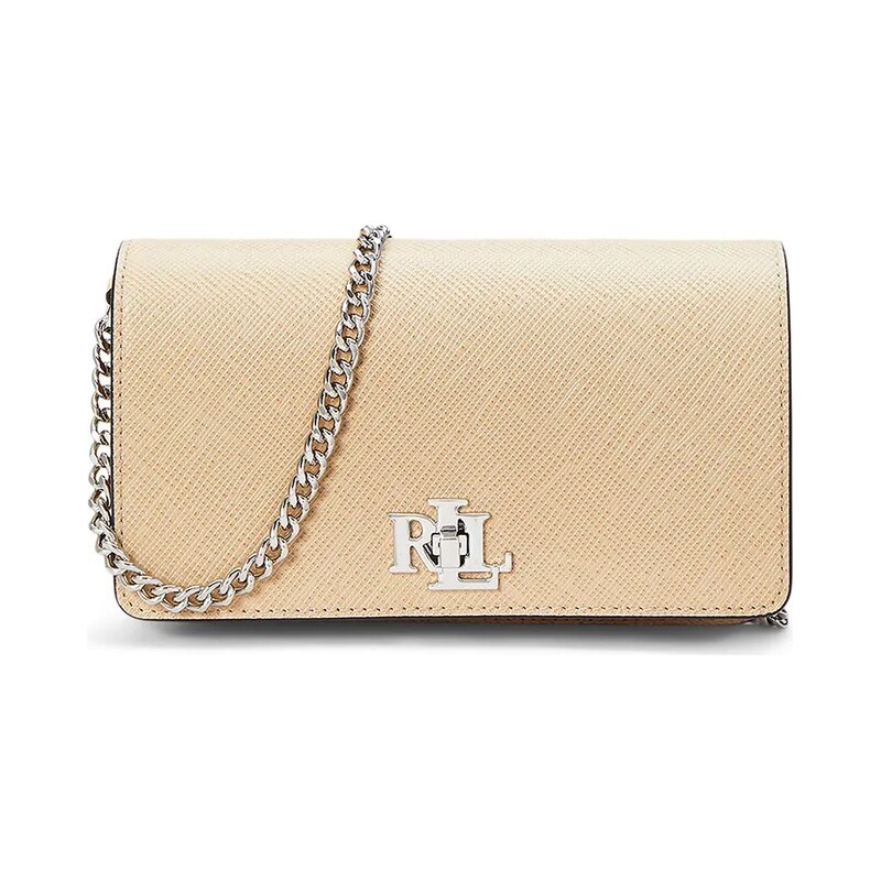 Kožená kabelka Lauren Ralph Lauren 63691888
