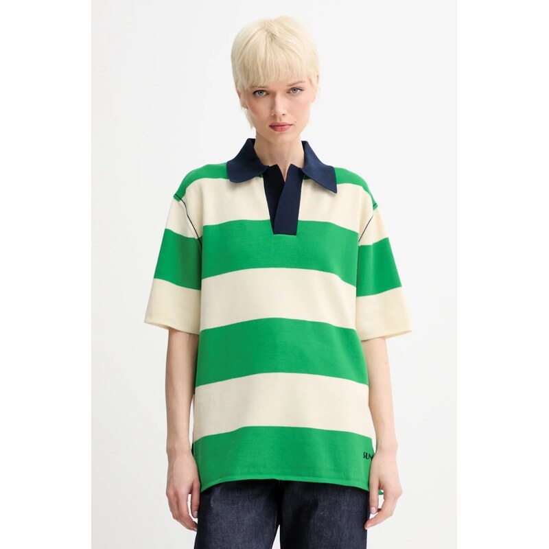 Bavlnené polo tričko Sunnei 63454783