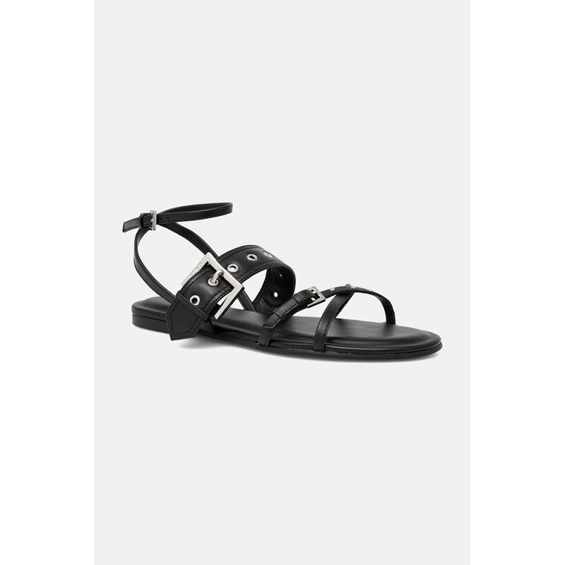 Kožené sandále HUGO Tayna 63525085