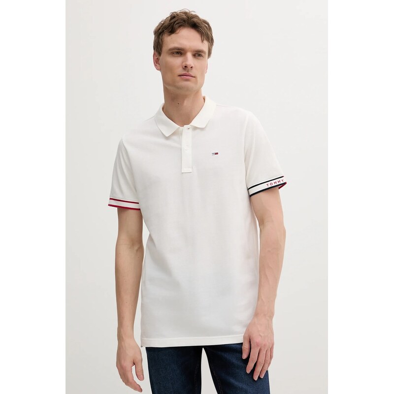 Tommy Jeans Bavlnené polo tričko 63455544