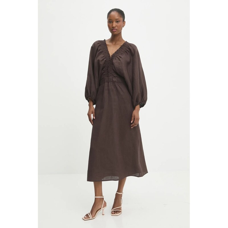 Ľanové šaty Answear.LAB 63564918