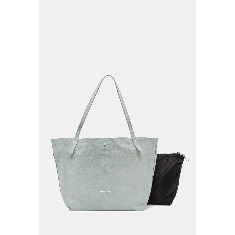 Patrizia Pepe Obojstranná kožená taška 64183568