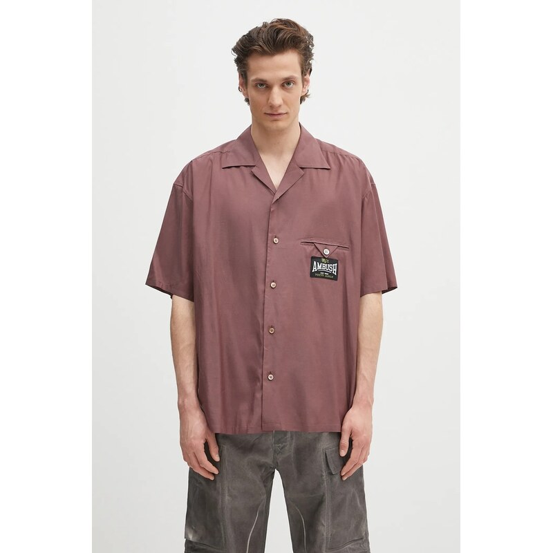 Košeľa AMBUSH S/S Satin Shirt 63746234