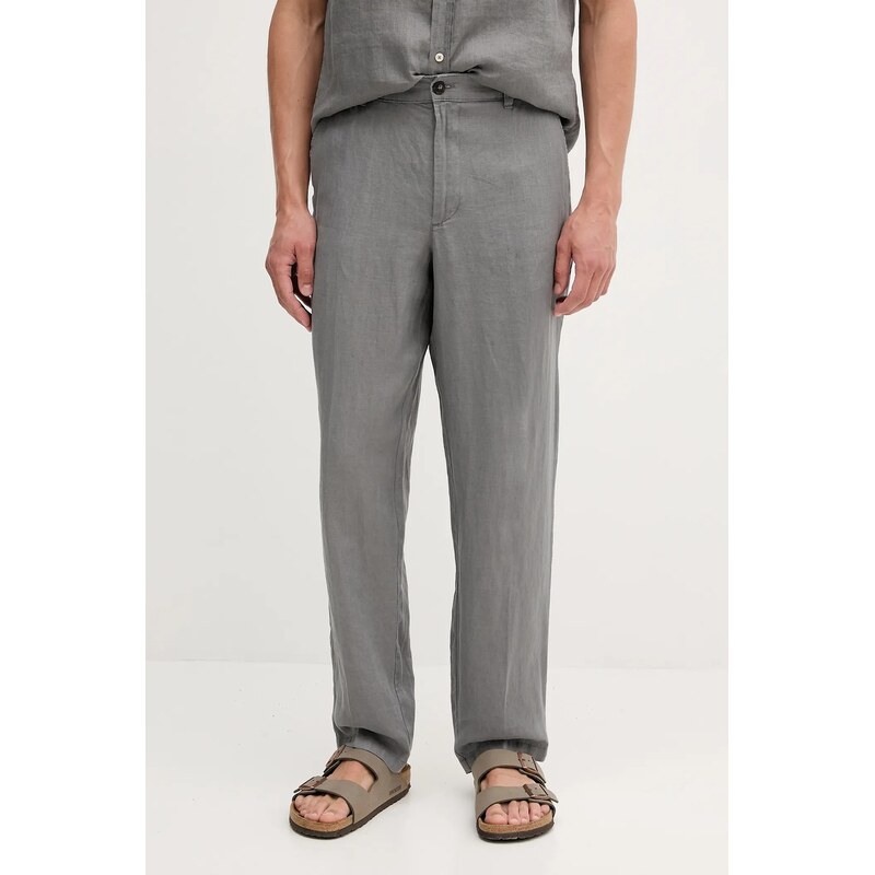 Ľanové nohavice United Colors of Benetton 64102438