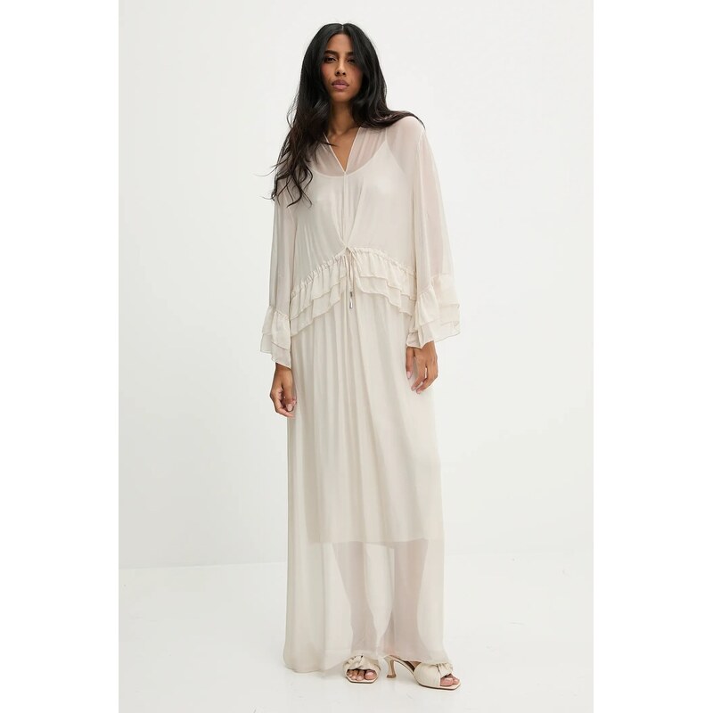 Hodvábne šaty Answear.LAB 63537282