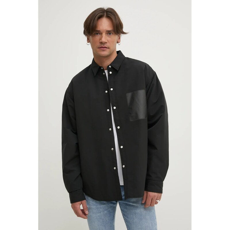 Bunda PURPLE BRAND SNAP FRONT SHIRT JACKET 63537568