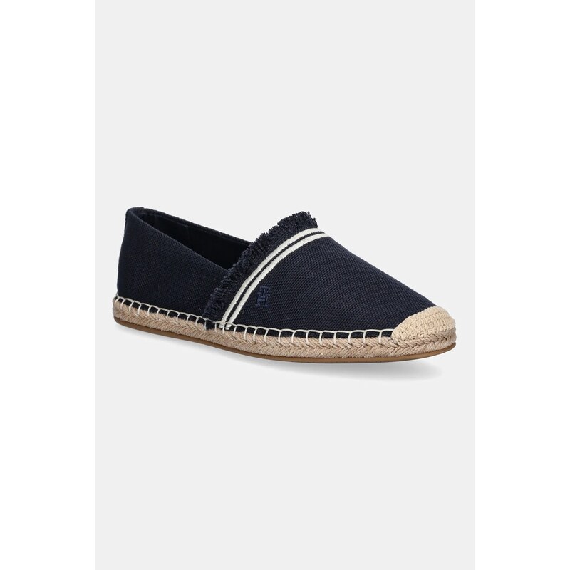 Espadrilky Tommy Hilfiger FRINGE CANVAS CLOSED ESPADRILLE 63546547