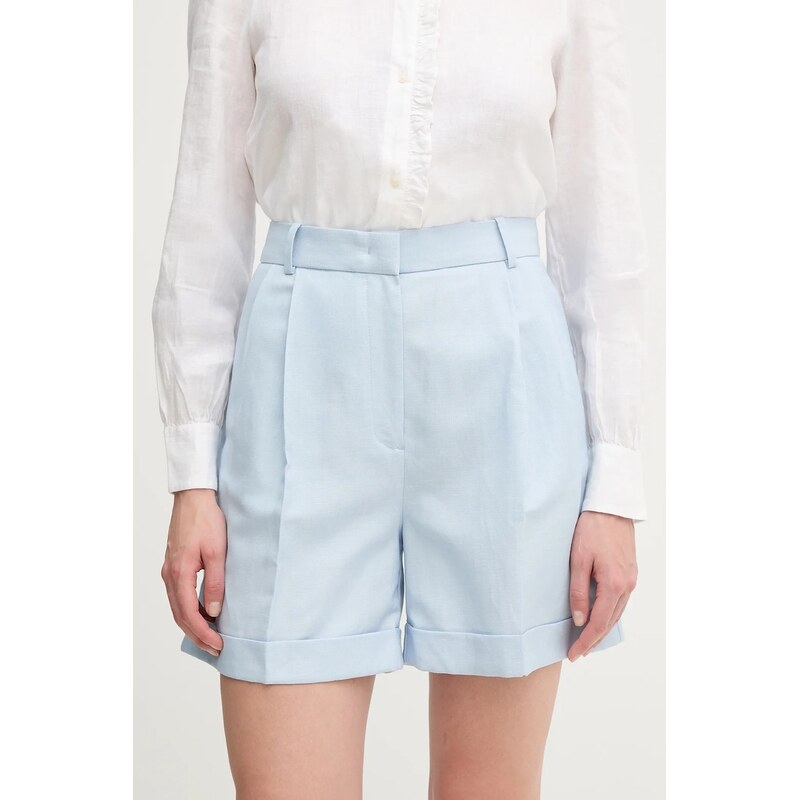 Šortky s prímesou ľanu Tommy Hilfiger 63564998