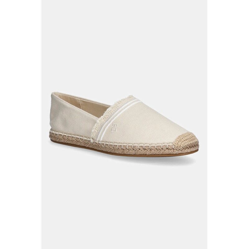 Espadrilky Tommy Hilfiger FRINGE CANVAS CLOSED ESPADRILLE 63546548
