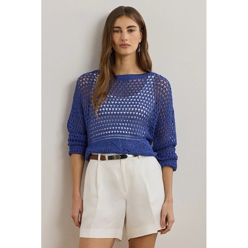 Ľanový sveter Lauren Ralph Lauren 63555922