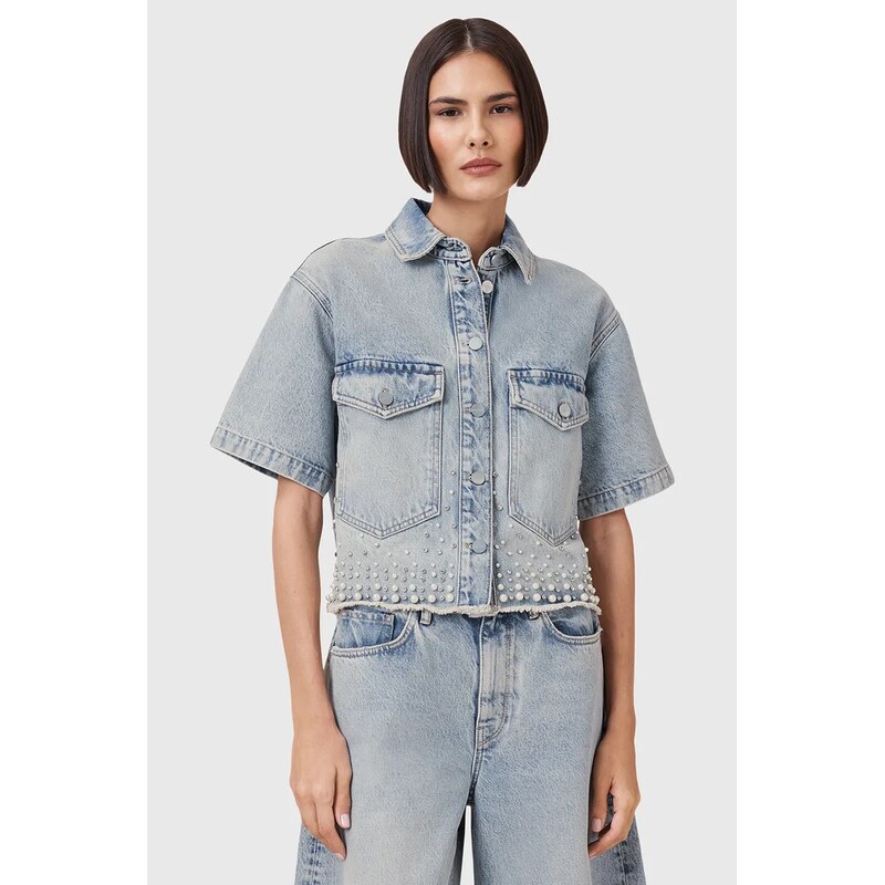 Rifľová košeľa AllSaints TOVE 63996858