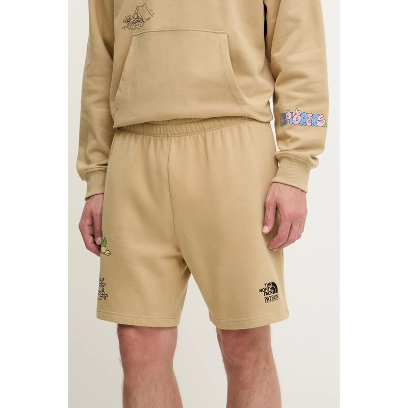 Bavlnené šortky The North Face Mountain Cleanup 66901901