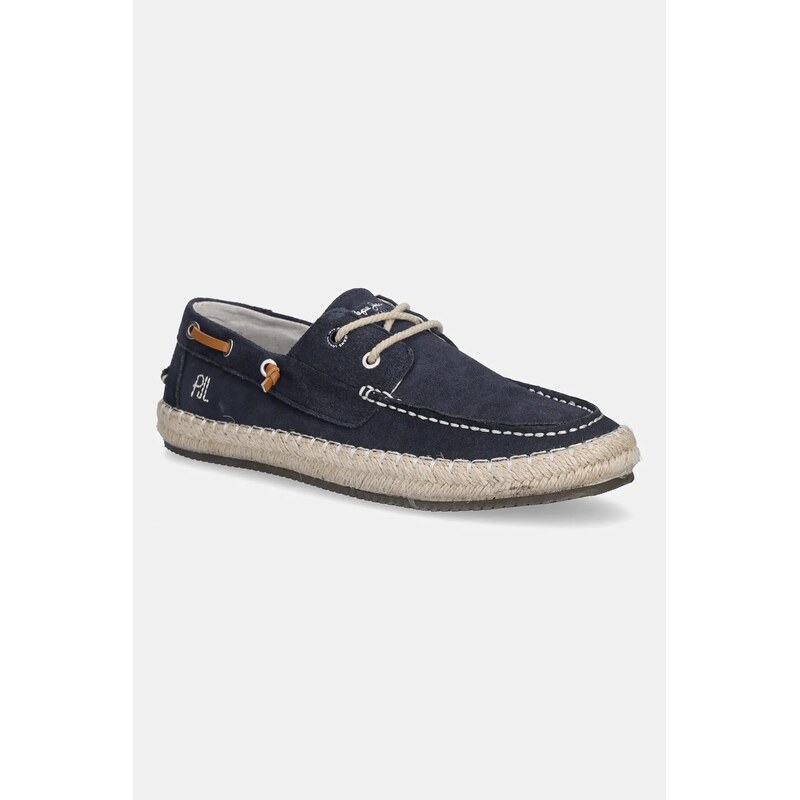 Semišové espadrilky Pepe Jeans TOURIST DECK 62851873