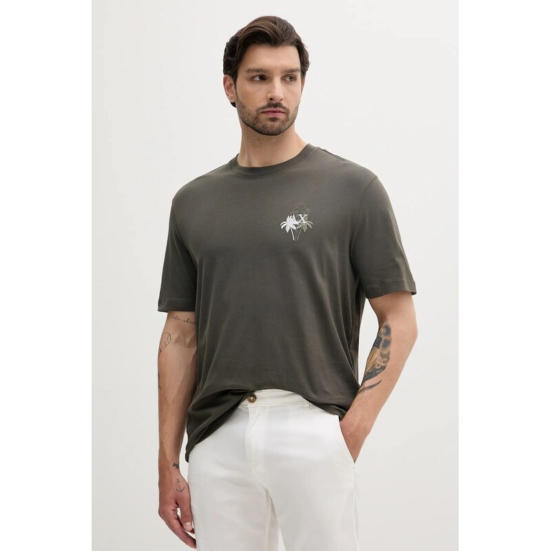 Bavlnené tričko Armani Exchange 63753085