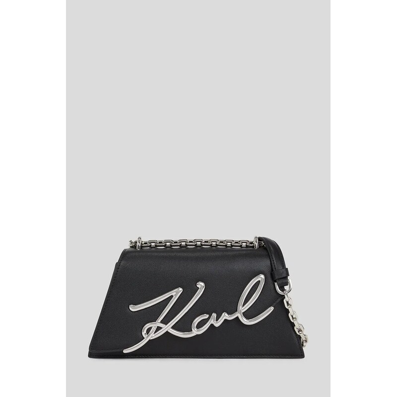 Kožená kabelka Karl Lagerfeld K/SIGNATURE 63609005
