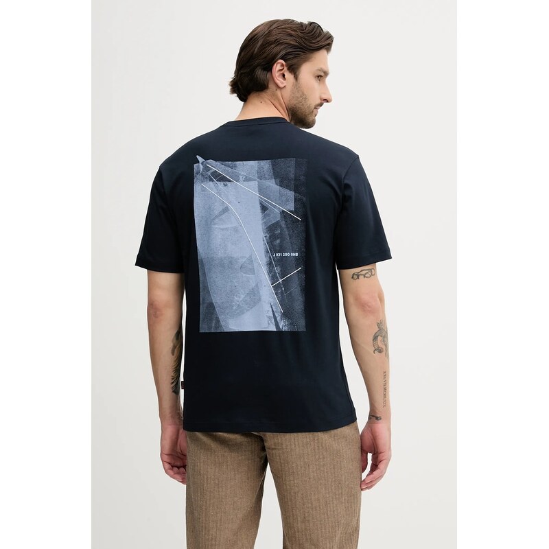 Bavlnené tričko BOSS Orange Te_section 63676390