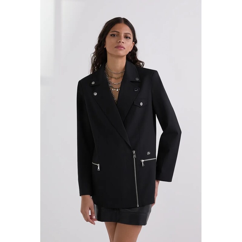 Sako s prímesou vlny Karl Lagerfeld 63691118