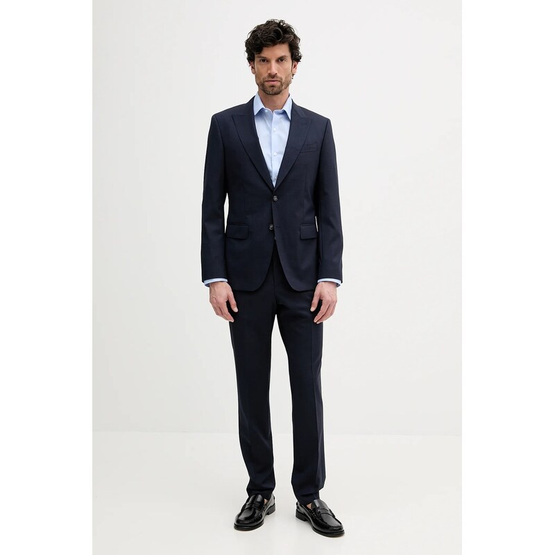 Vlnený oblek BOSS H-Huge-2Pcs-Peak-253 63695789