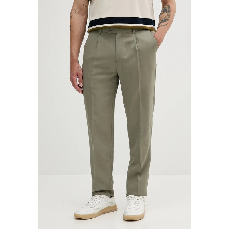 Nohavice s prímesou ľanu Marciano by Guess MAX 63705230