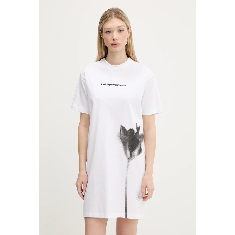 Bavlnené šaty Karl Lagerfeld Jeans 63746792