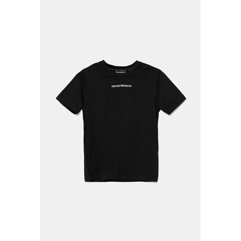 Detské bavlnené tričko Emporio Armani 63744161