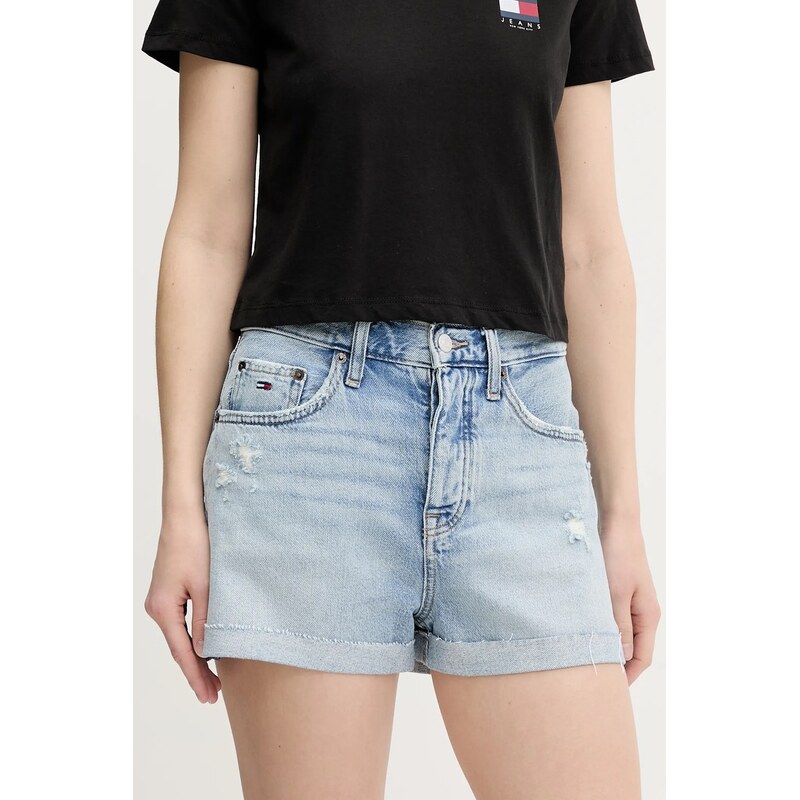 Rifľové krátke nohavice Tommy Jeans 63759215