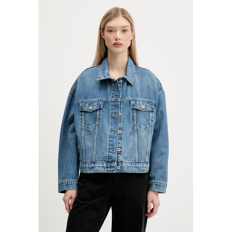 Rifľová bunda Hugo Blue Lou_B 63759318