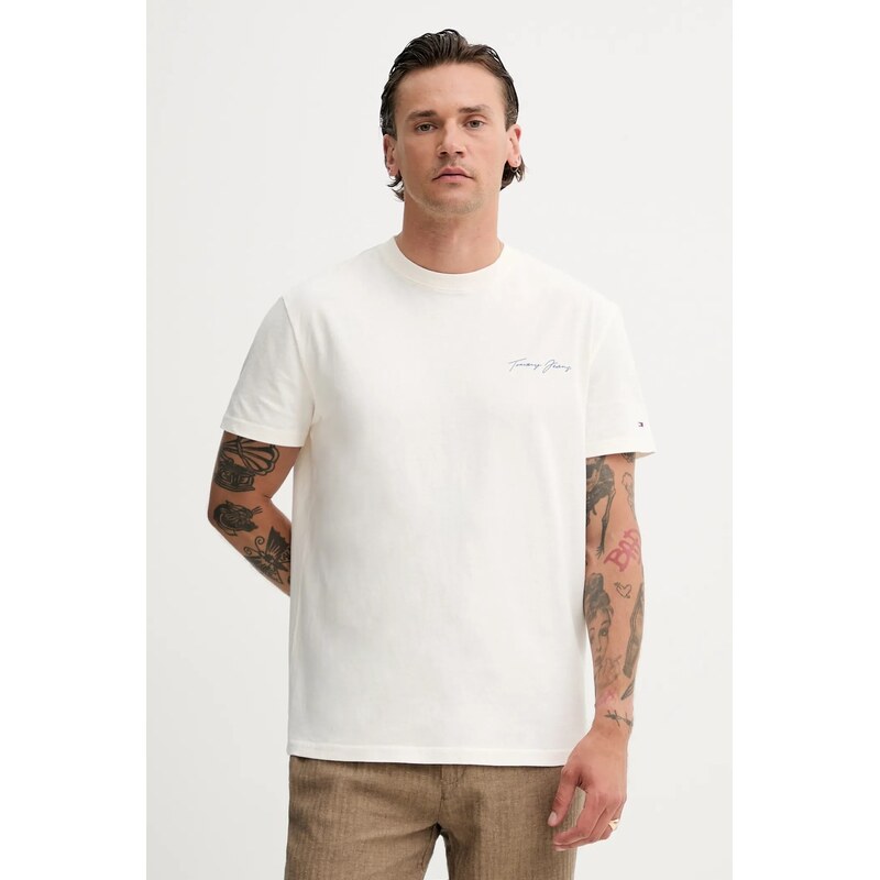 Bavlnené tričko Tommy Jeans 63761701