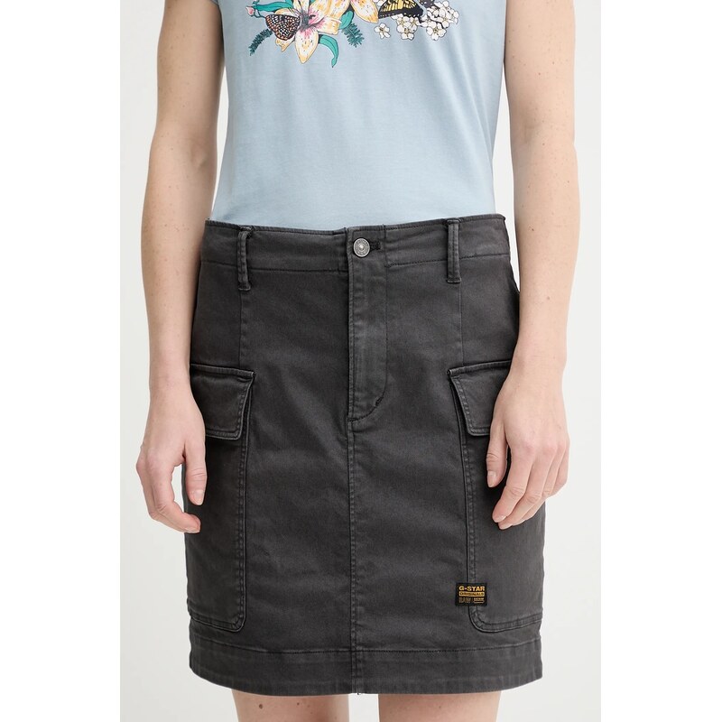 Rifľová sukňa G-Star Cargo short 63761927