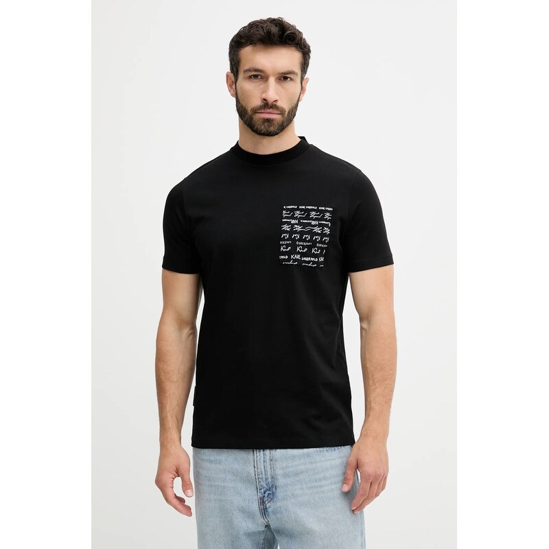 Bavlnené tričko Karl Lagerfeld 63787236