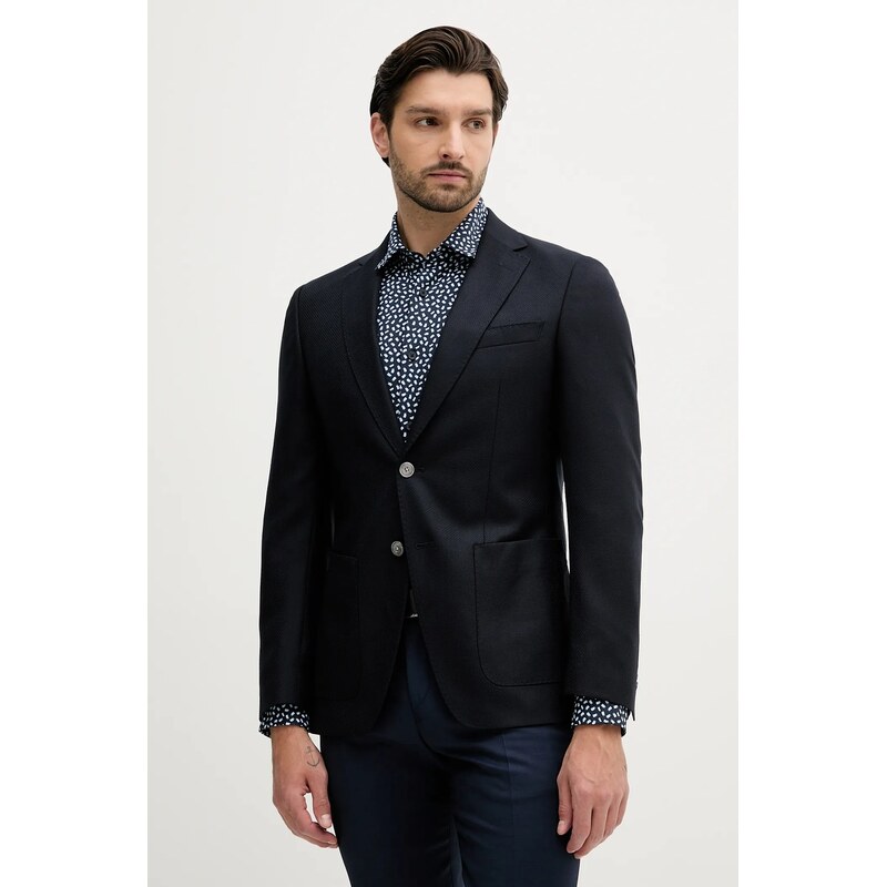 Vlnené sako BOSS H-Hutson-2PP-253 63768738