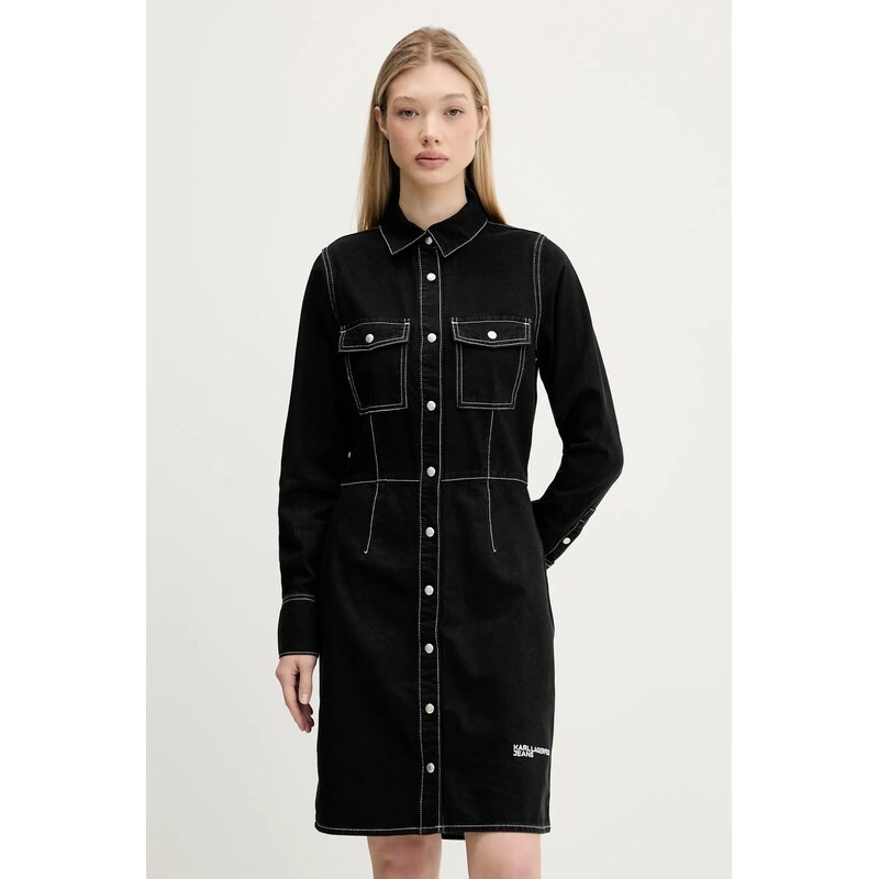 Rifľové šaty Karl Lagerfeld Jeans 63787314
