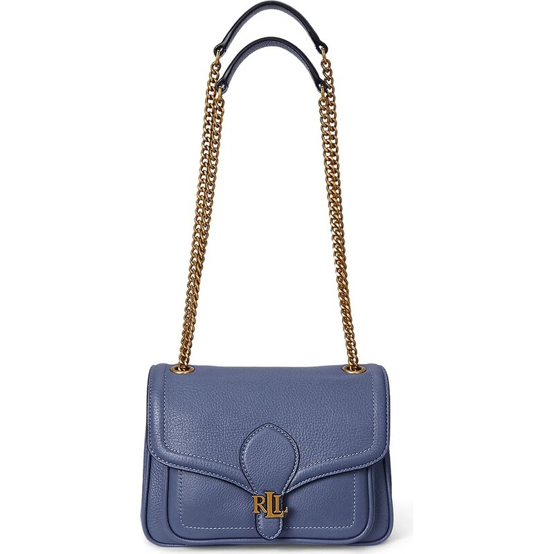 Kožená kabelka Lauren Ralph Lauren 63780139