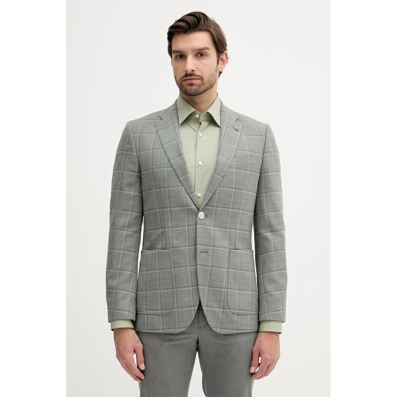 Vlnené sako BOSS H-Janson-FL-253 63847524