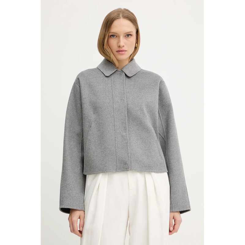 Vlnený kabát BOSS Cafeta_DF 64243595