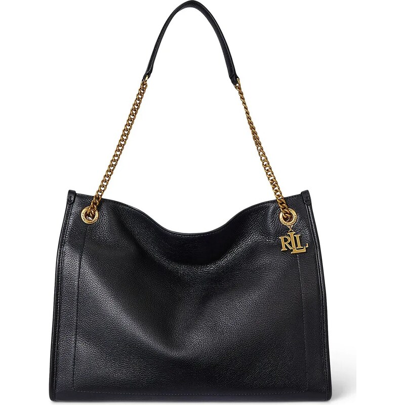 Kožená kabelka Lauren Ralph Lauren 63780148