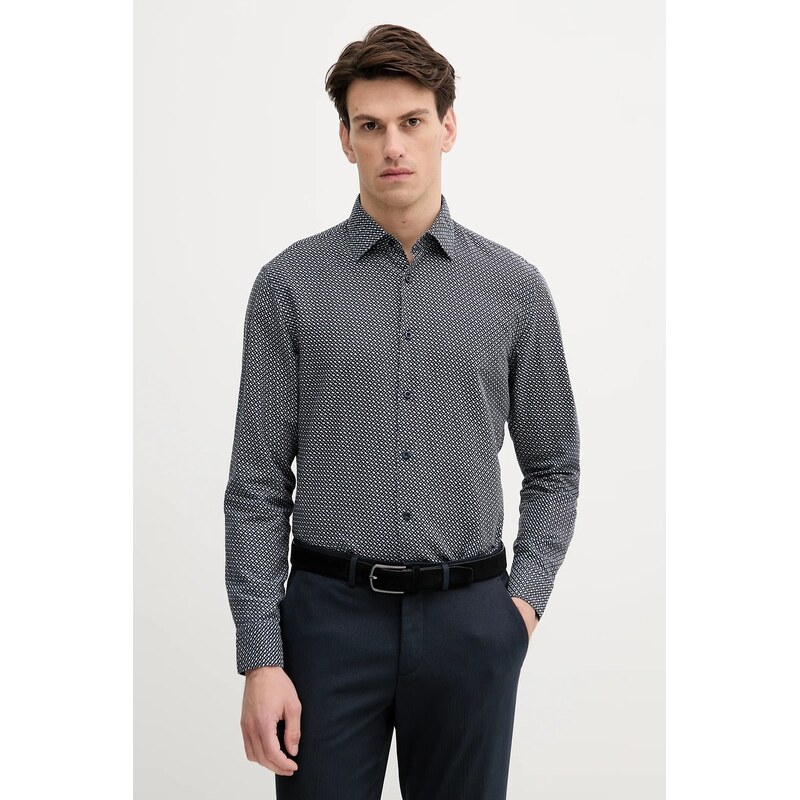 Ľanová košeľa BOSS 63793273