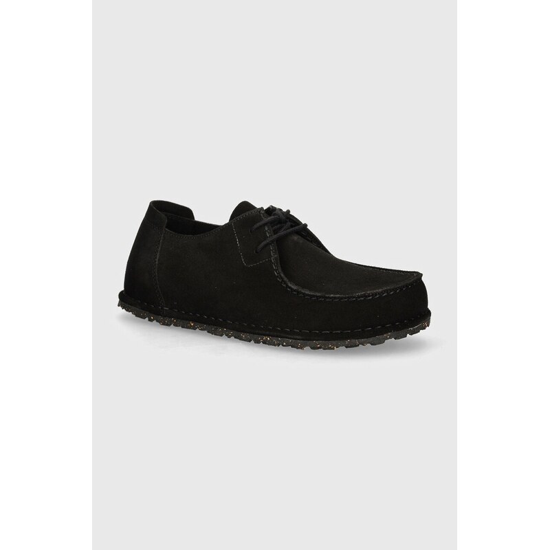 Semišové poltopánky Birkenstock Utti Lace 64280331