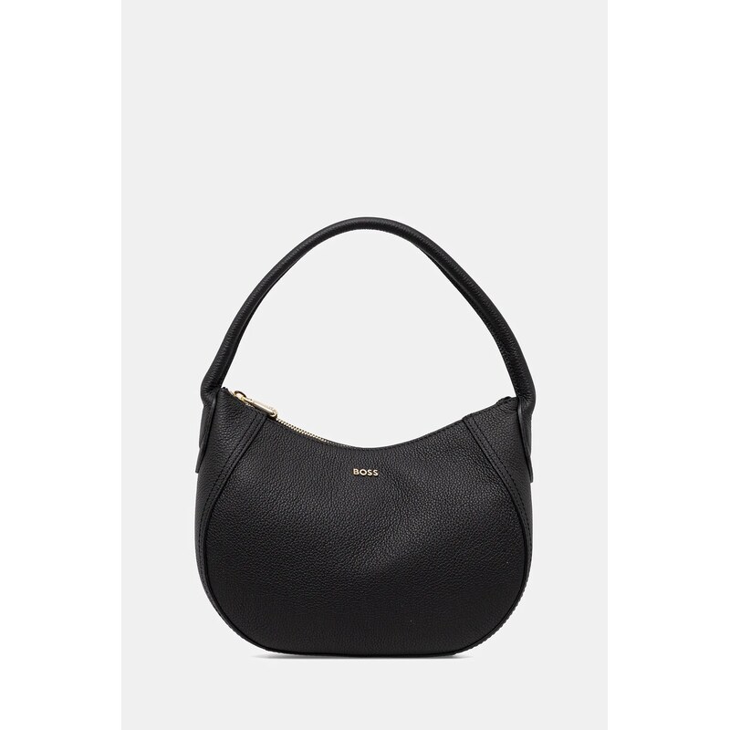 Kožená kabelka BOSS Lenah SM Hobo 63793163