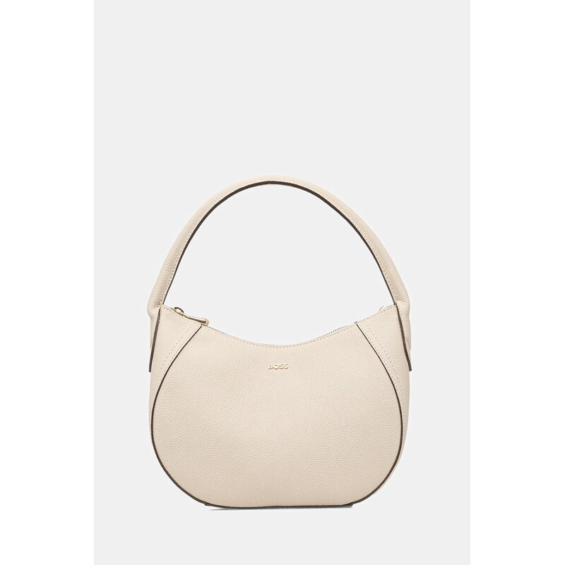 Kožená kabelka BOSS Lenah SM Hobo 63847463